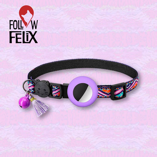 SIMBA - Collier AirTag™ motif coloré